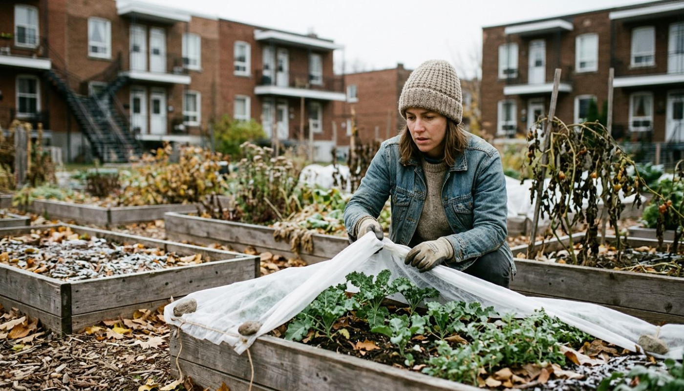 Hivernage : l’ennemi silencieux du potager urbain
